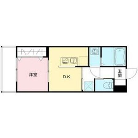 弥刀駅 徒歩9分 2階の物件間取画像